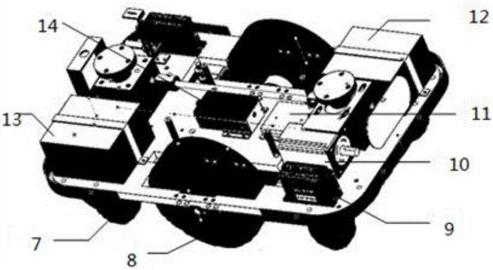 Hospital service robot based on cloud platform, and method