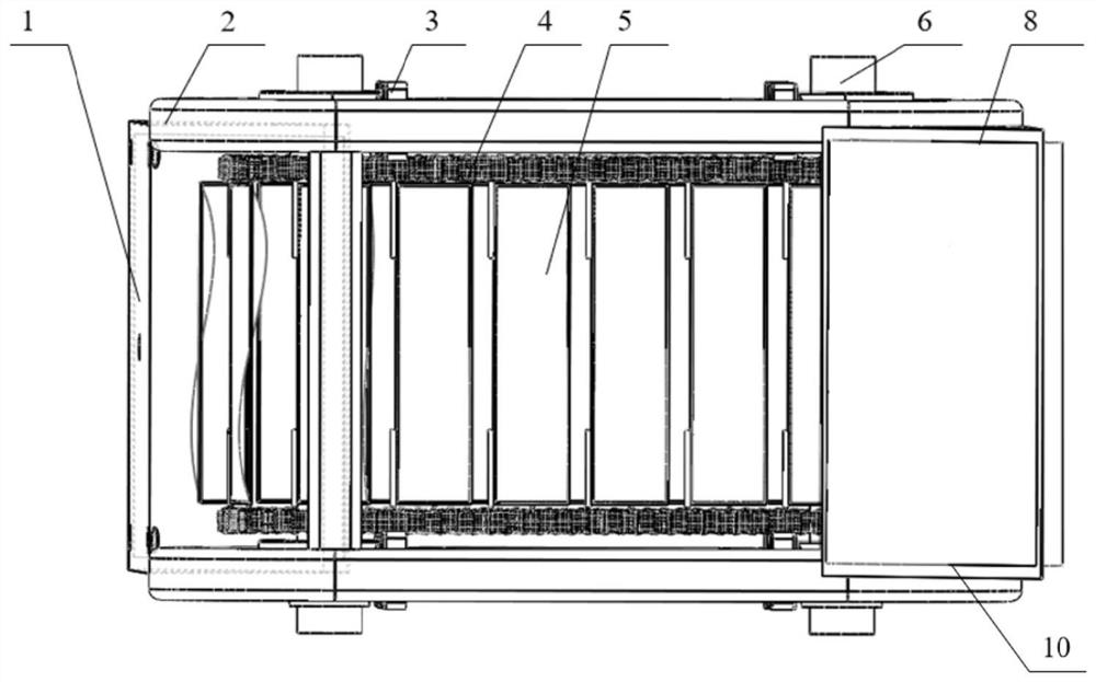 Diversion type double-shaft membrane oscillating water turbine