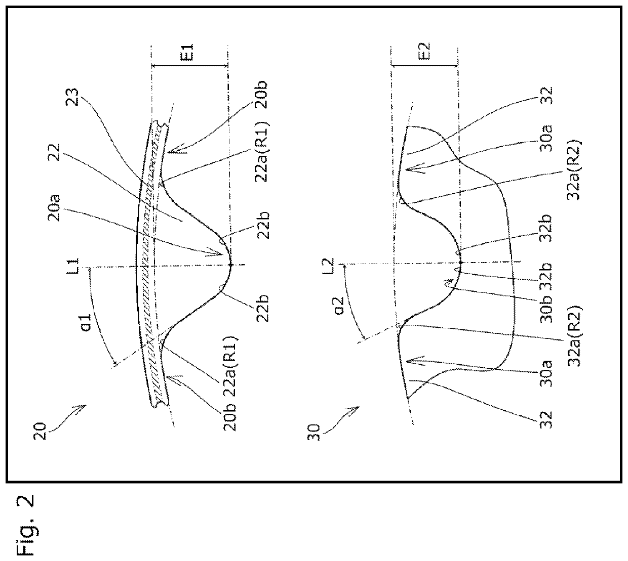 Toothed belt transmission