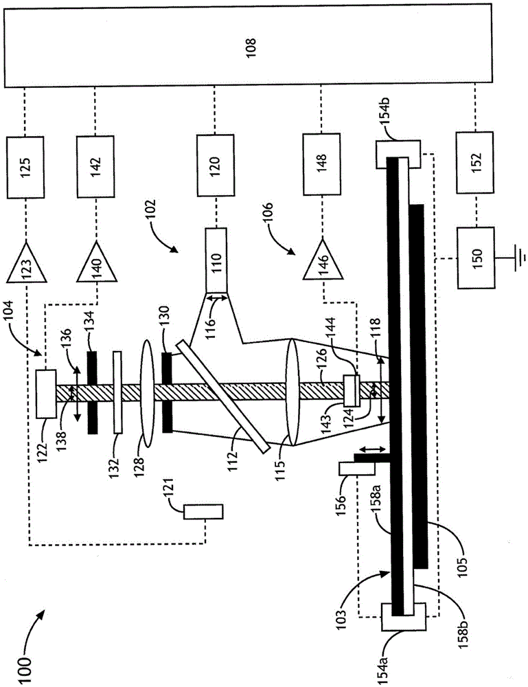 Method and apparatus for non-contact measurement of internal quantum efficiency in light emitting diode structures