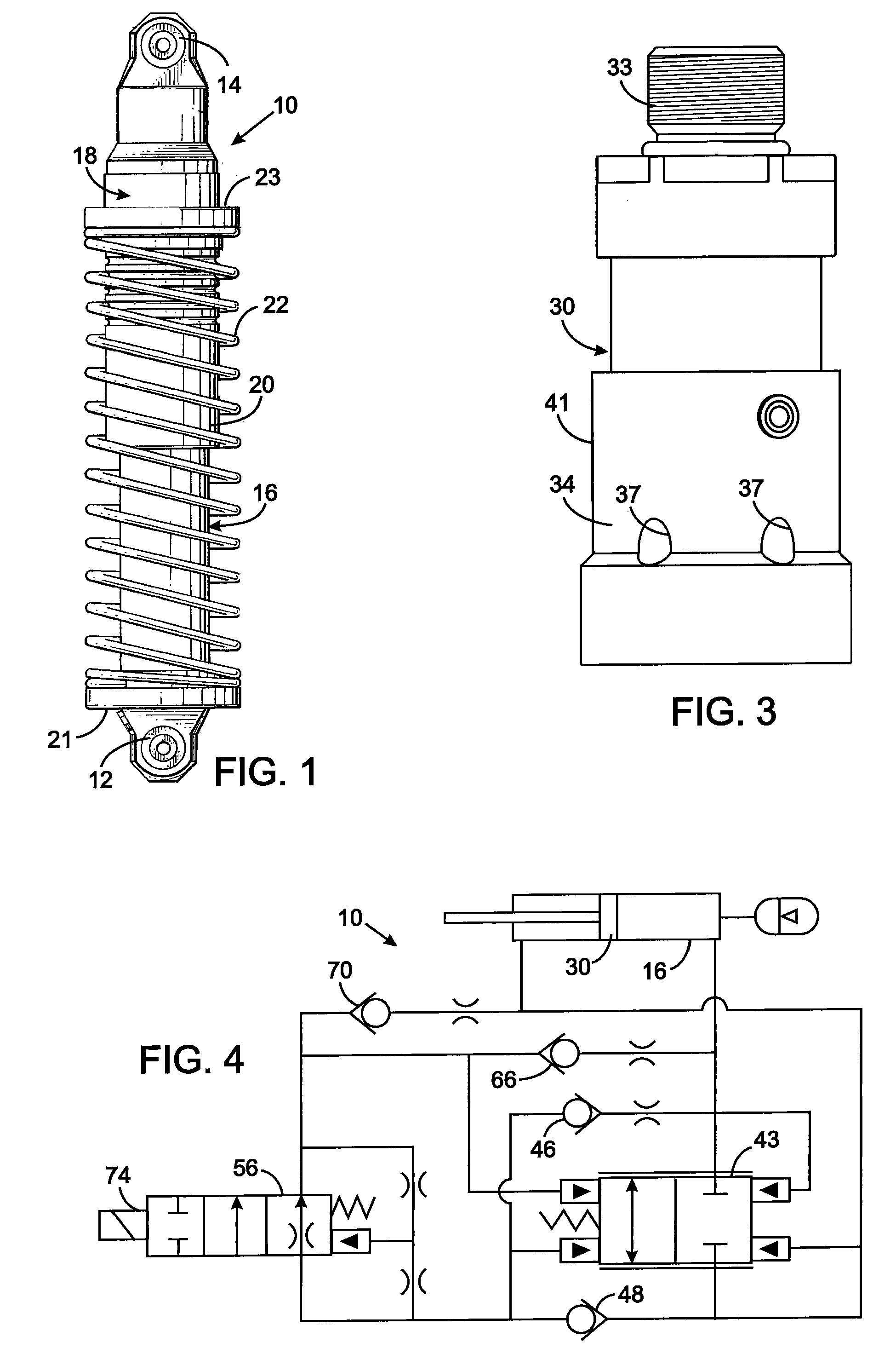 Piston With An Integral Electrically Operated Adjustment Valve For A Hydraulic Vibration Damper