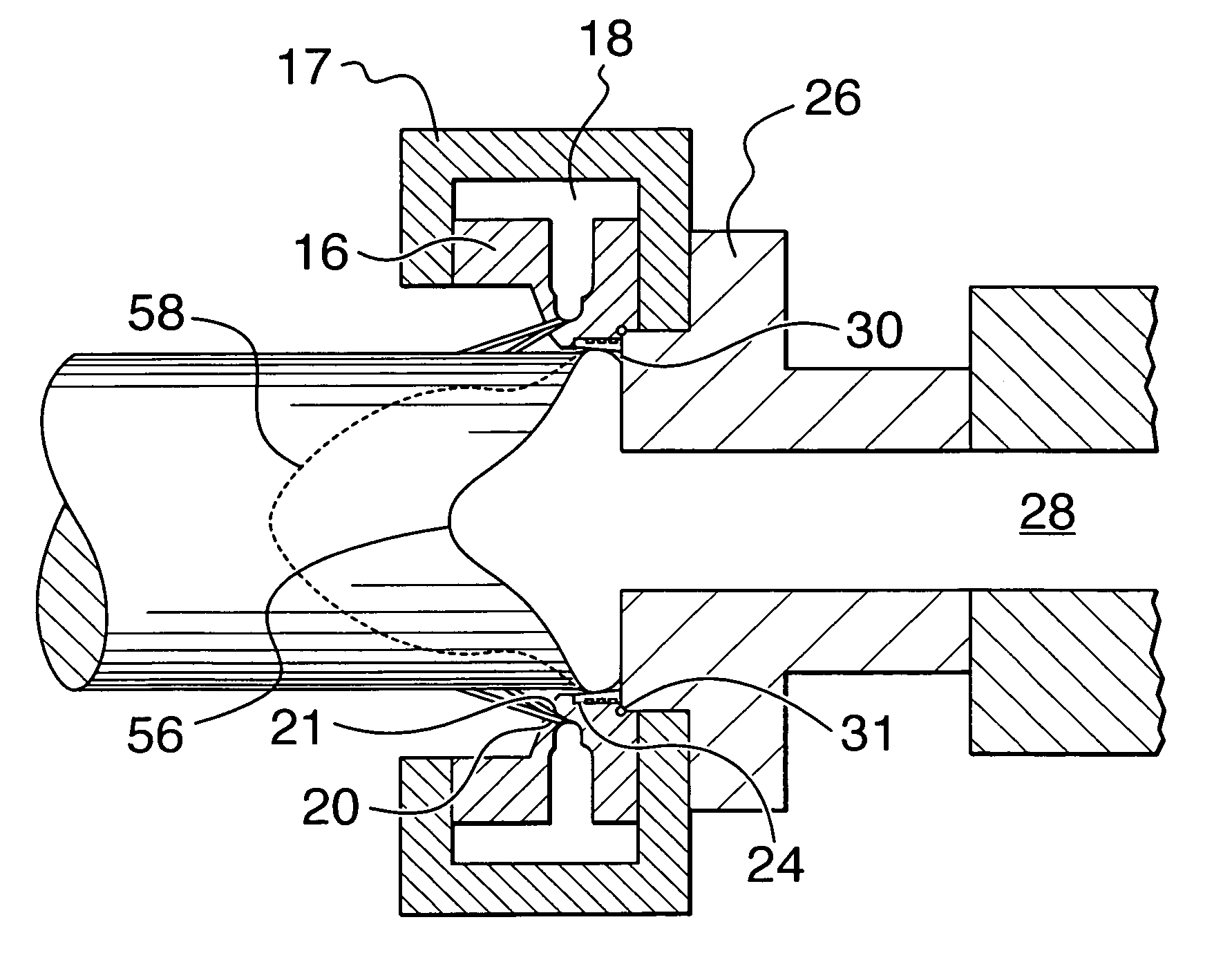 Horizontal continuous casting of metals