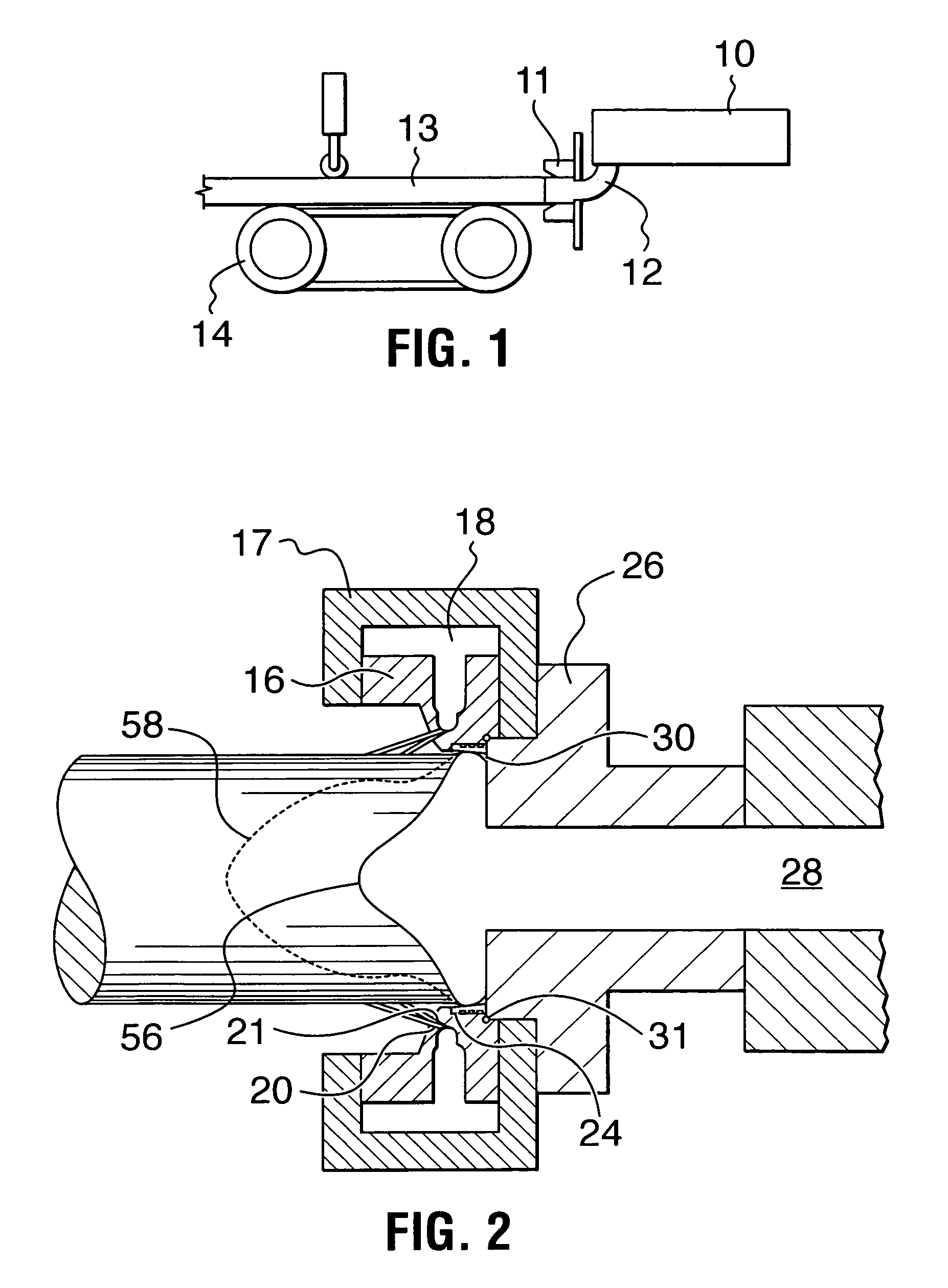 Horizontal continuous casting of metals