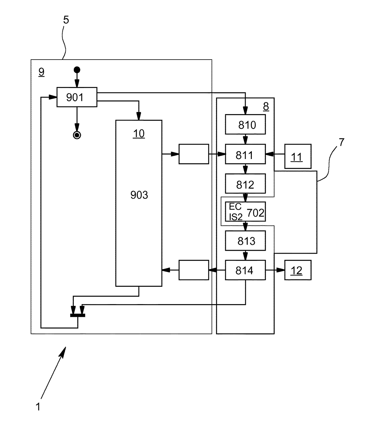 Testing device for real-time testing of a virtual control unit