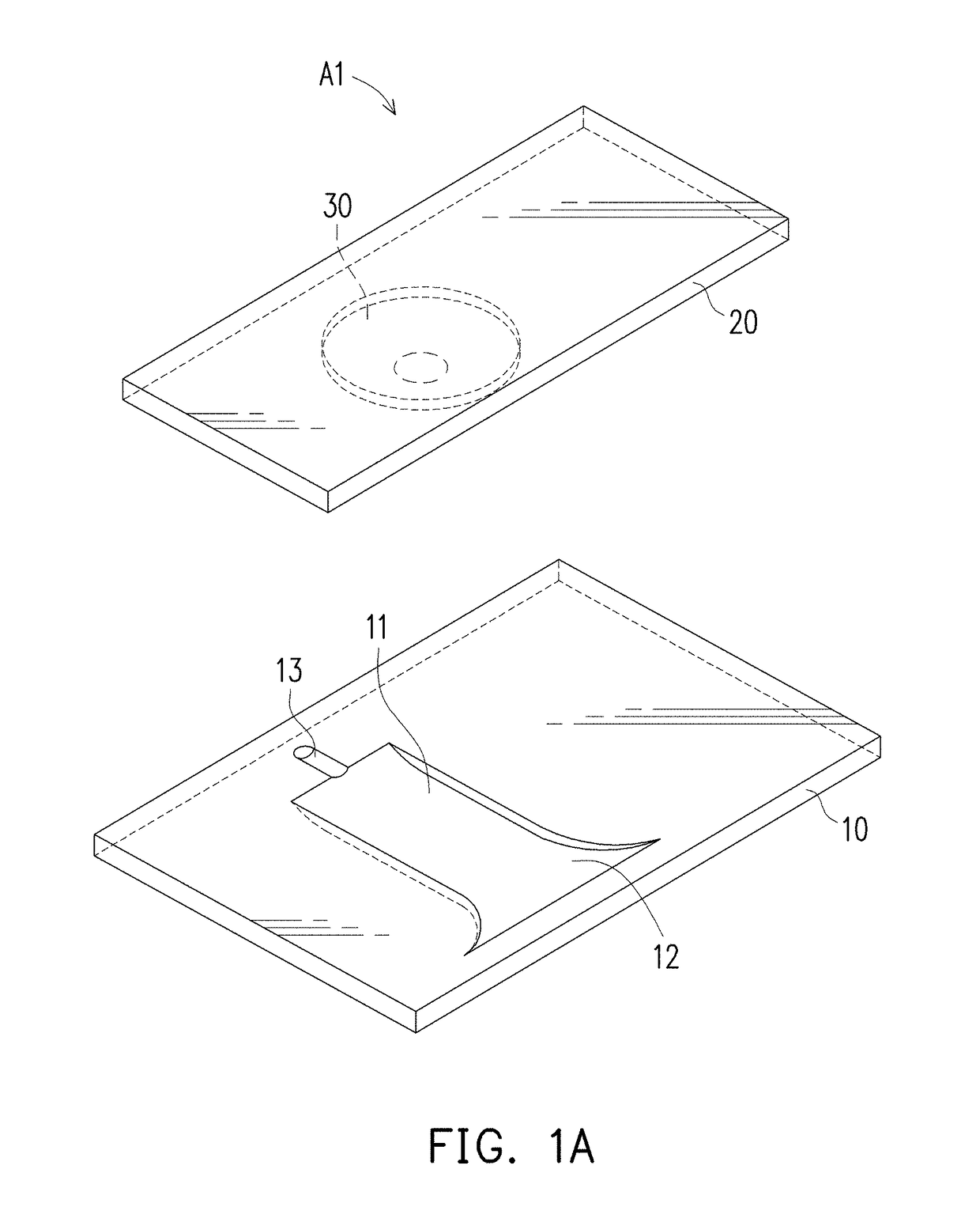 Testing equipment with magnifying function