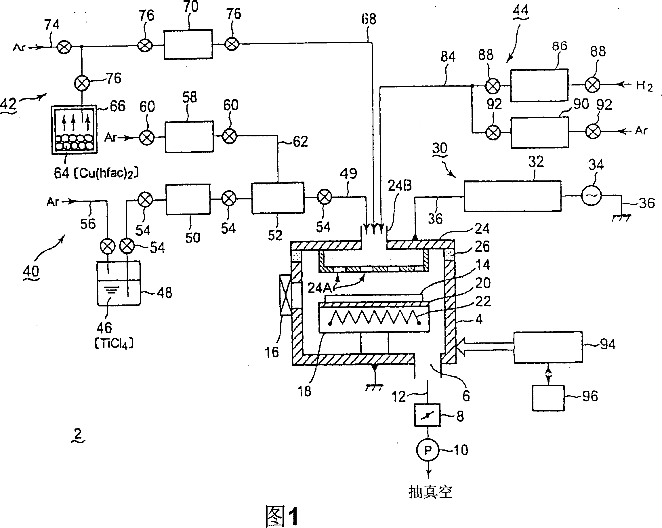 Layered thin film structure, layered thin film forming method, film forming system and storage medium