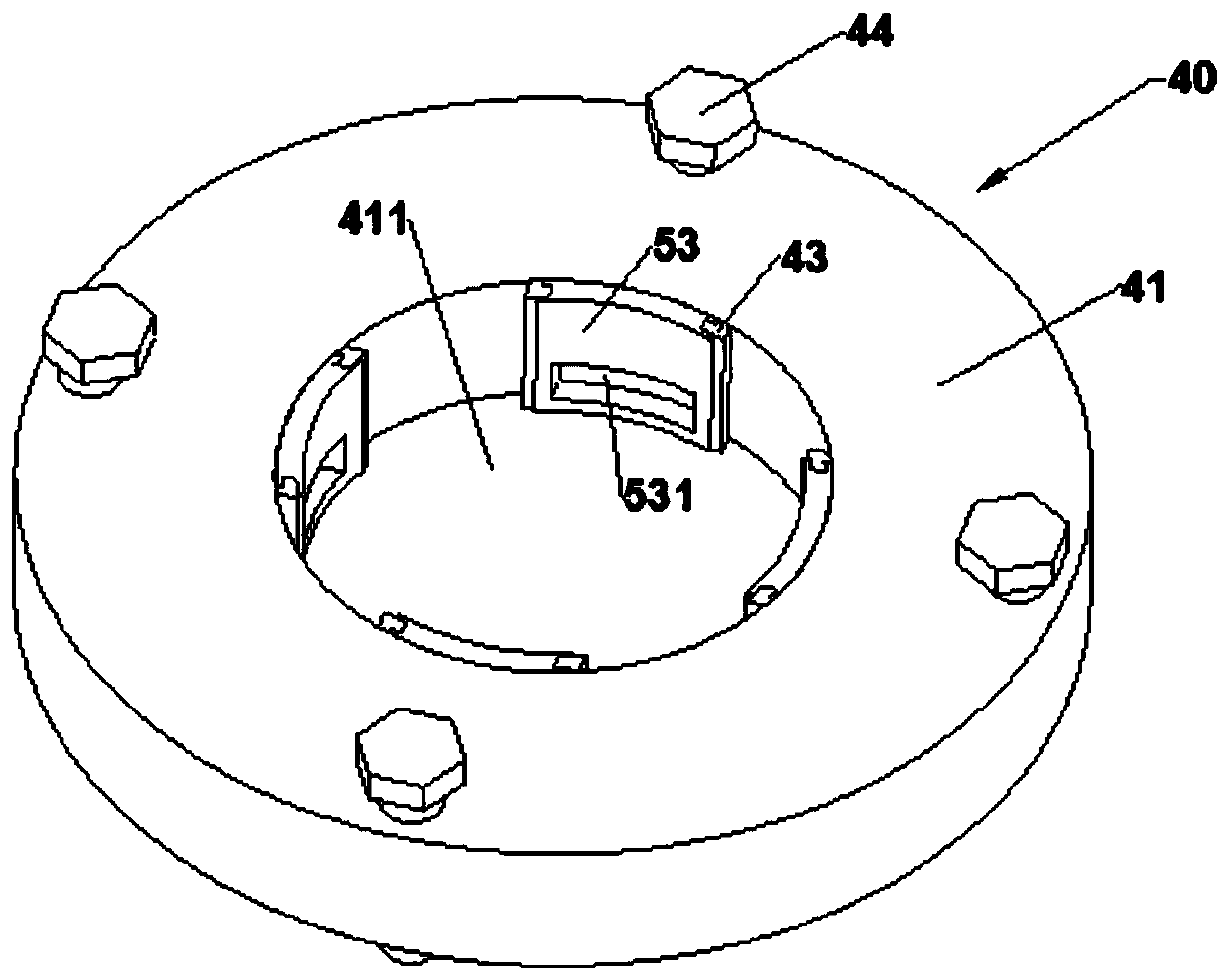 Lifting column convenient to maintain and working method thereof