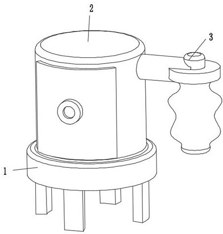 A new energy power component surface coating device