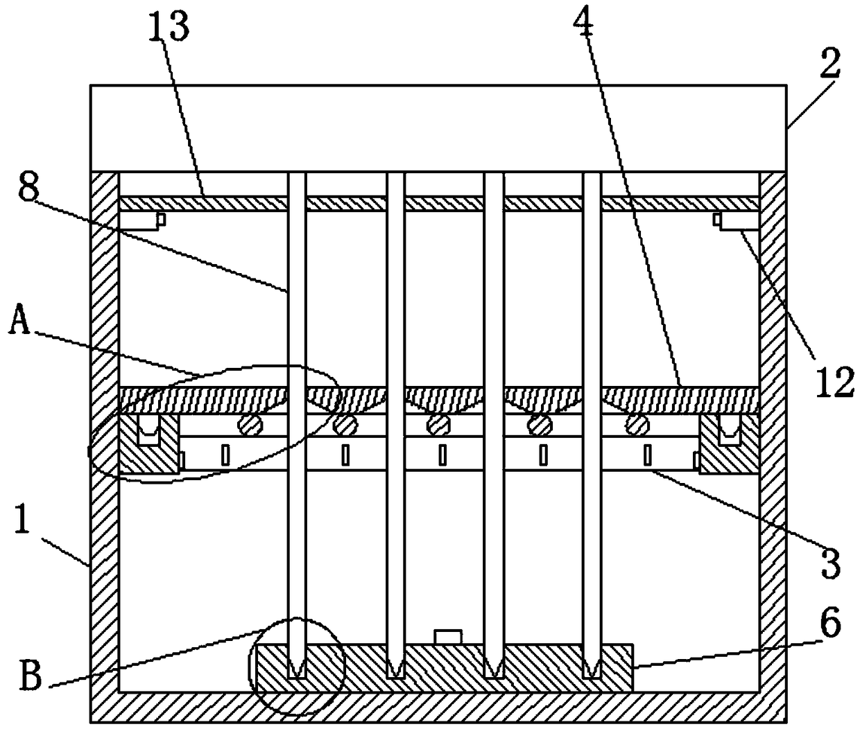 Corrugated carton with adjustable internal space