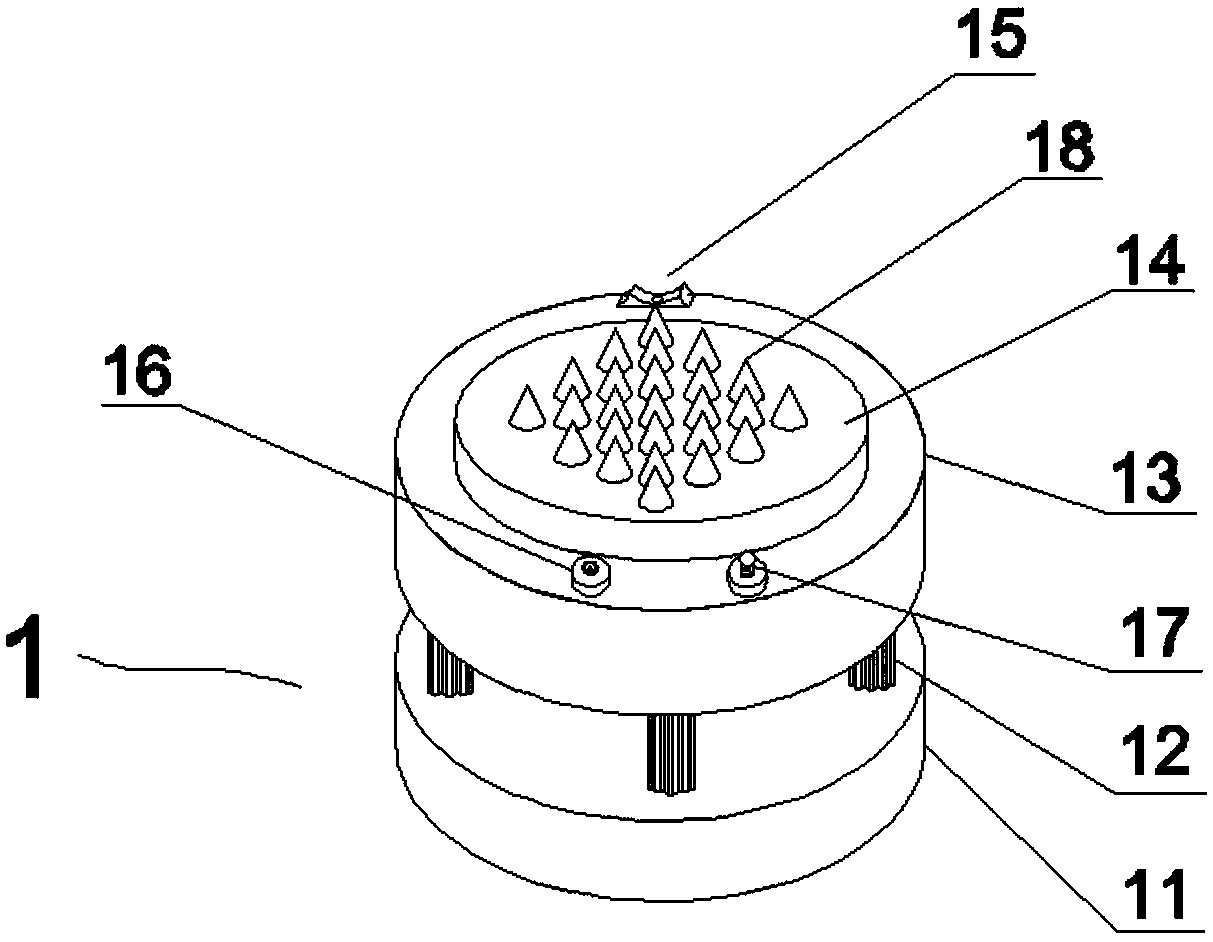 Spiral-downward undisturbed soil triaxial sample maker