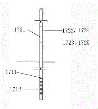 Tube well used for unwatering and pressure-reducing drainage and drainage method of tube well