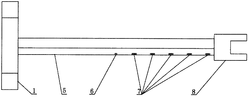 Suction surface sucking stator blade of air compressor