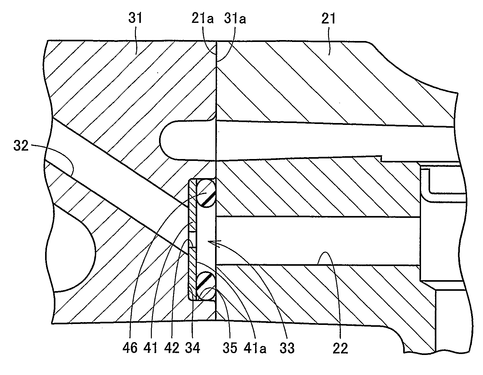 Oil Path Structure