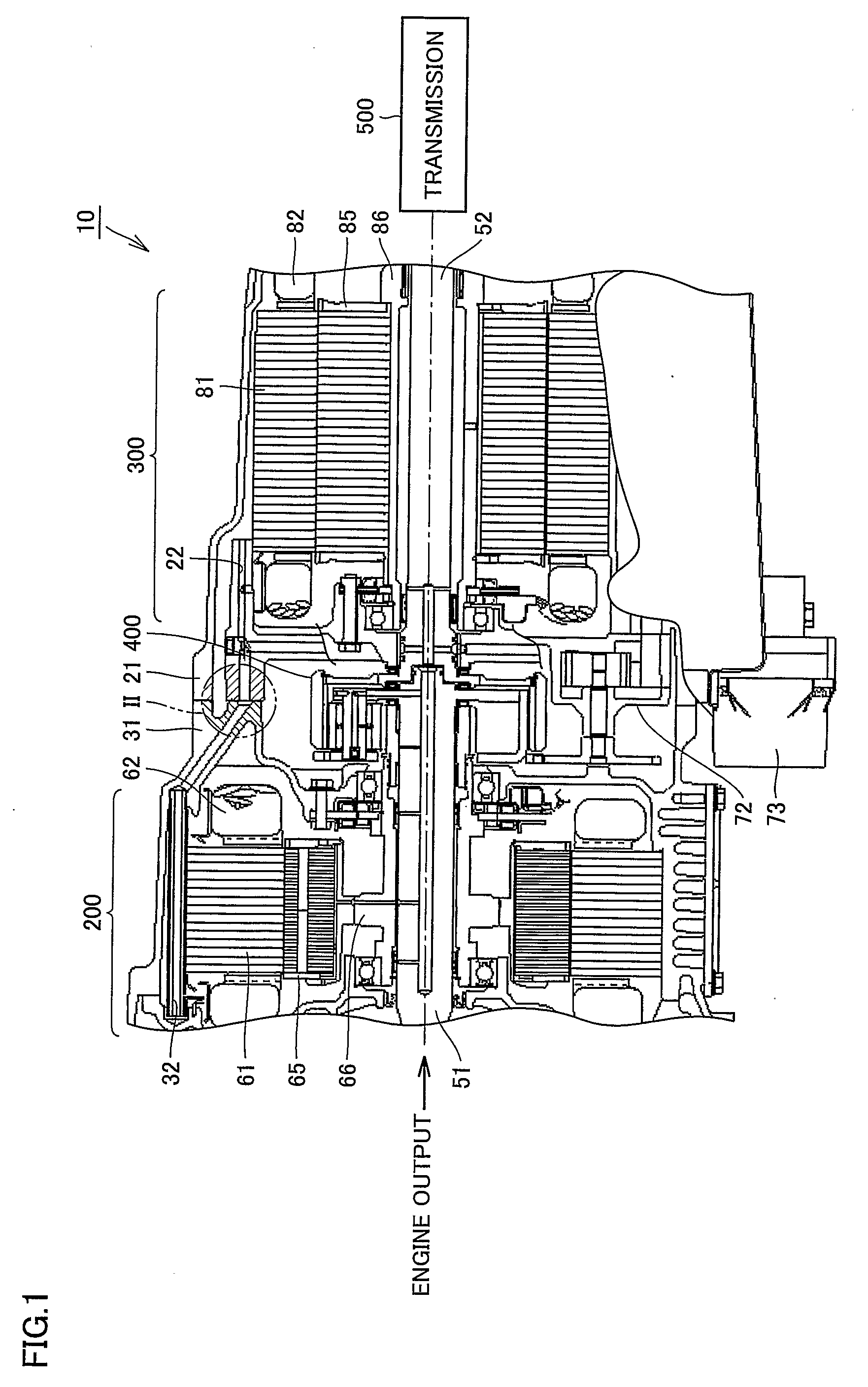 Oil Path Structure