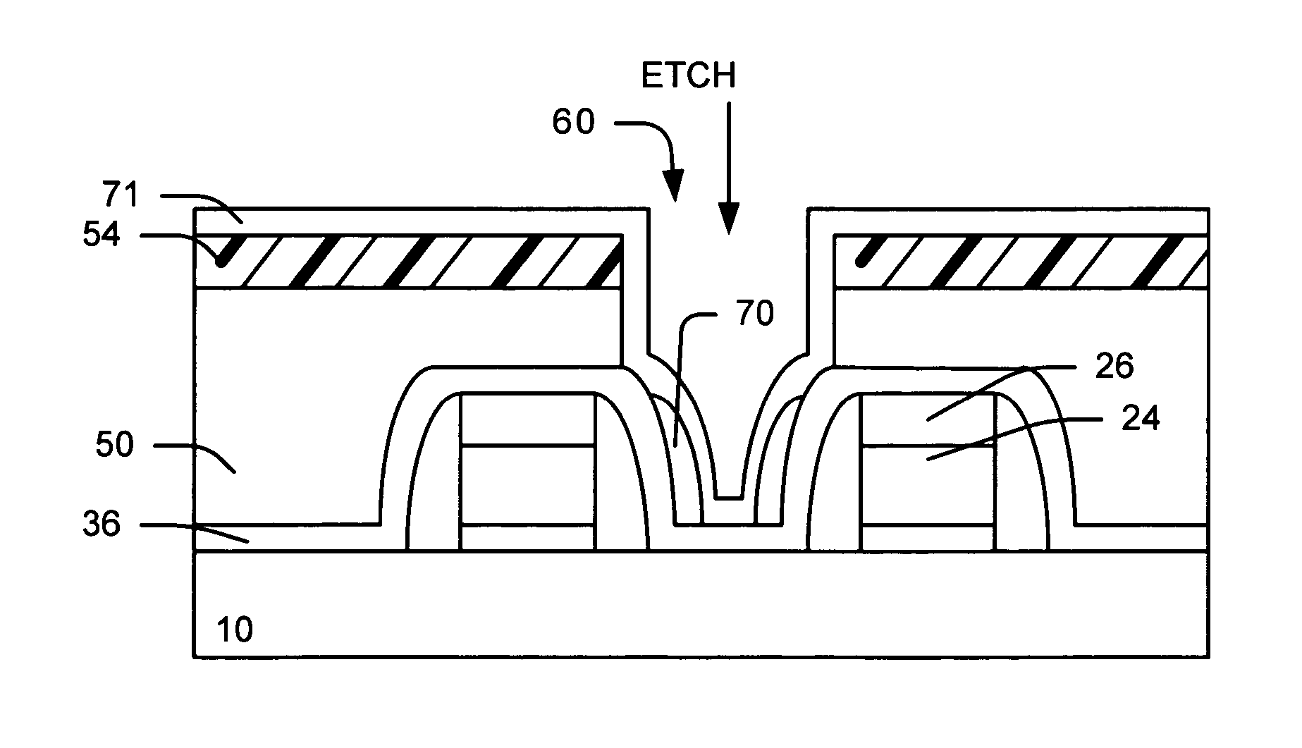 Method to form a contact hole