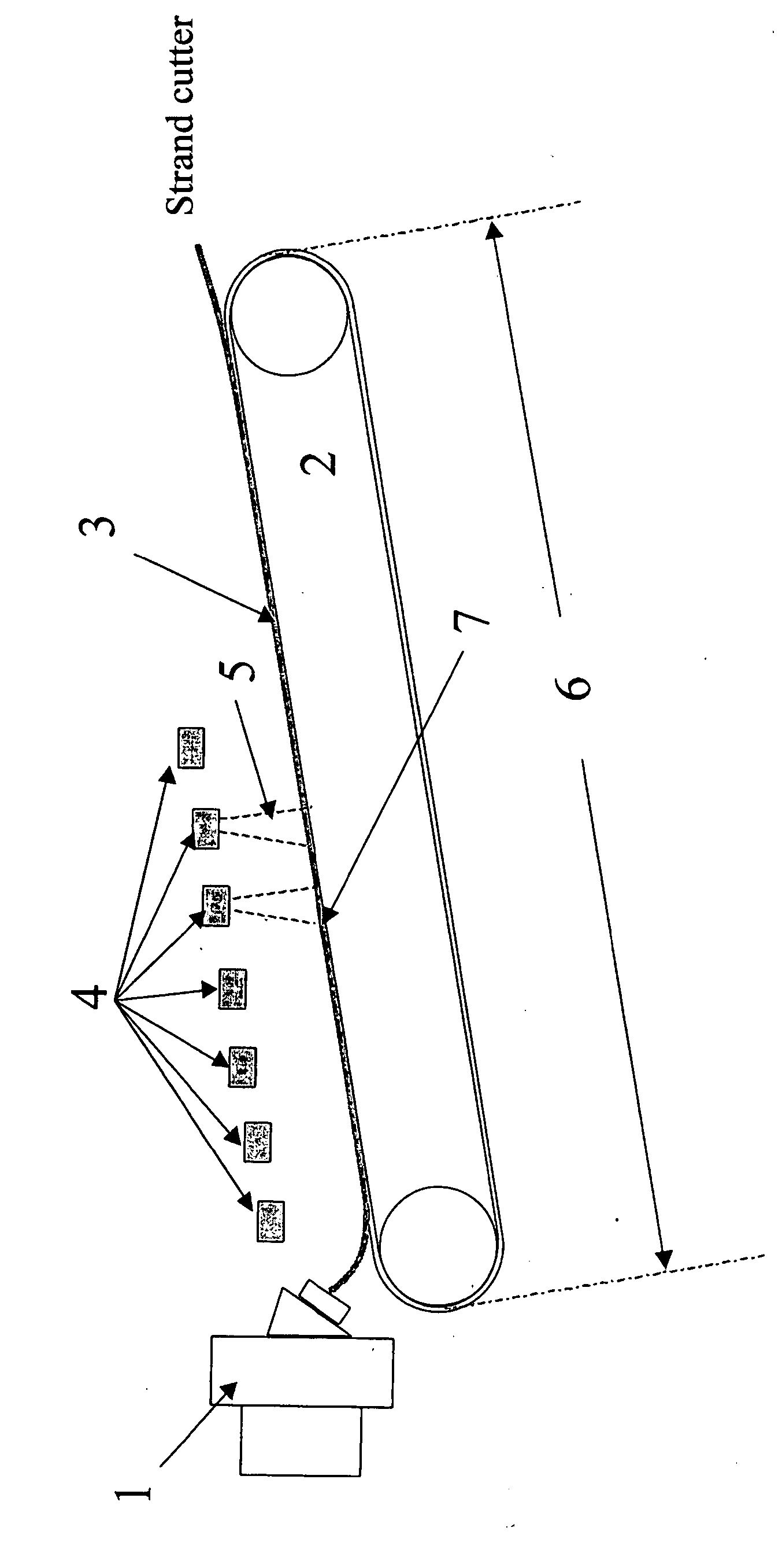 Method for producing resin strand