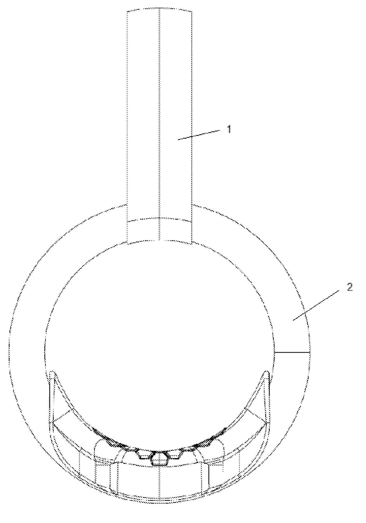 Exercise ring accessory to aid in ring strength training