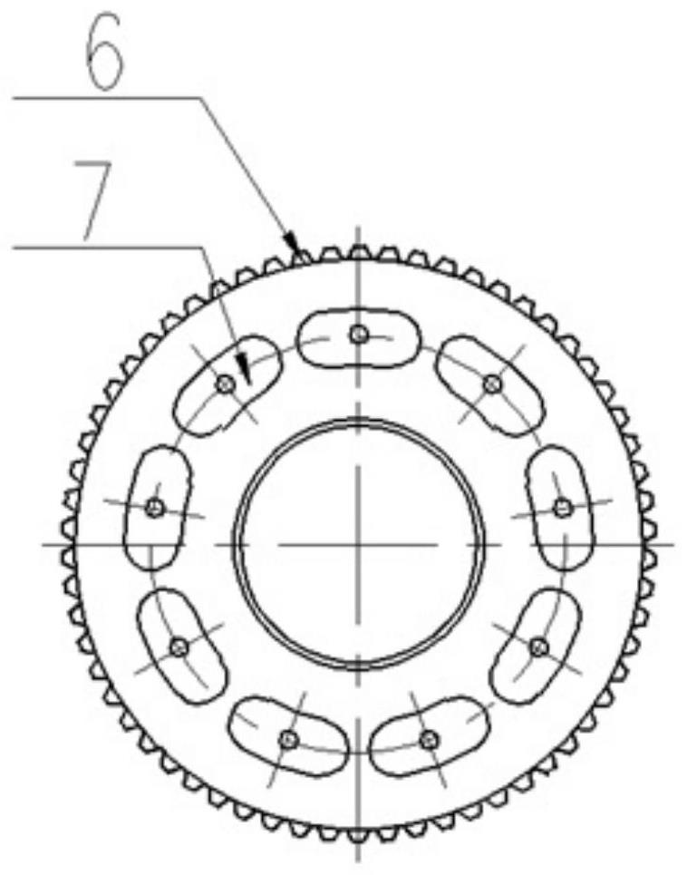 Piston shoe and supporting disc friction structure