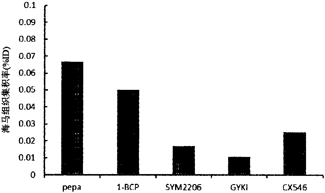 Novel compound that specifically binds to ampa receptor