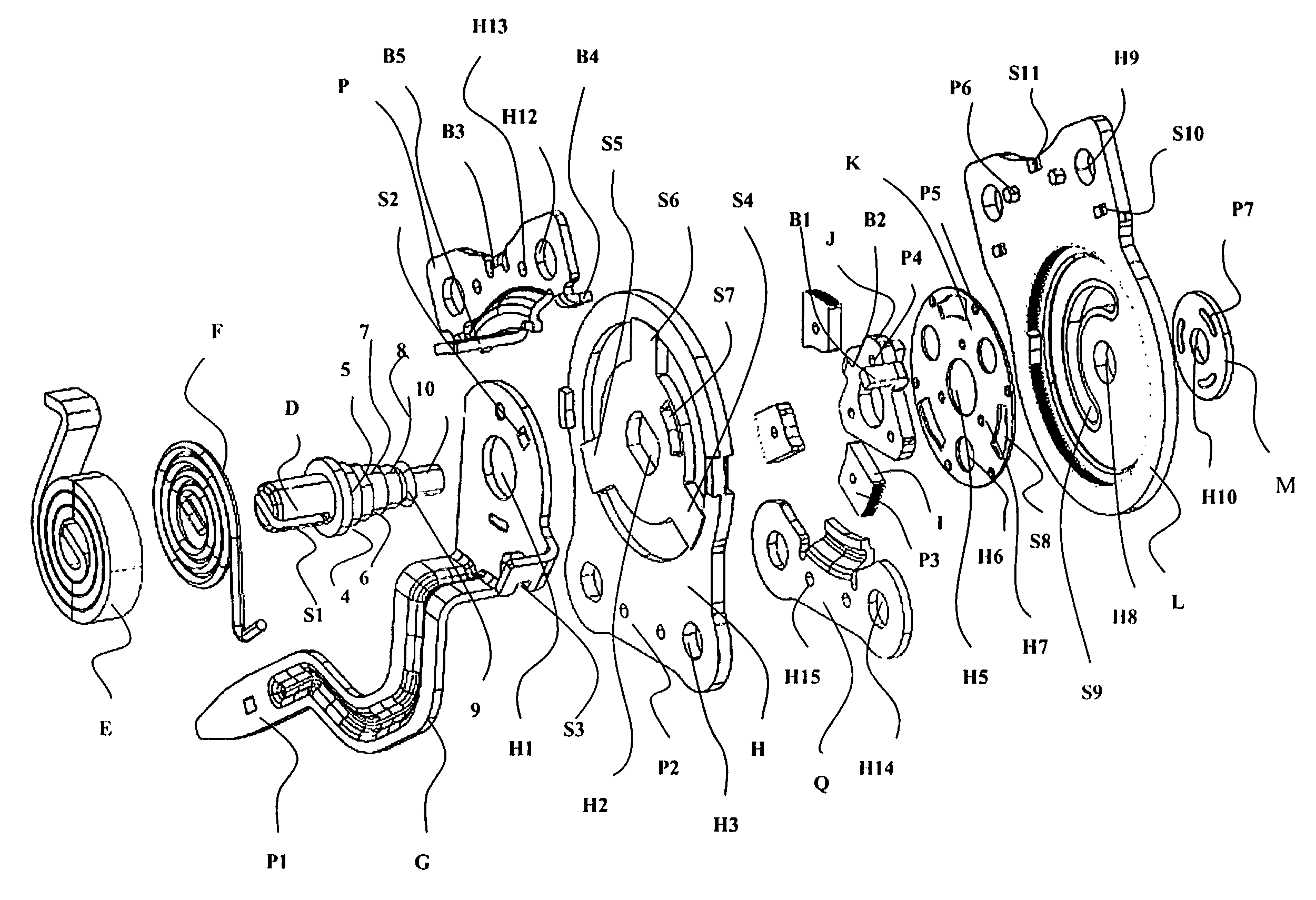 Twin Recliner for Automotive Seats