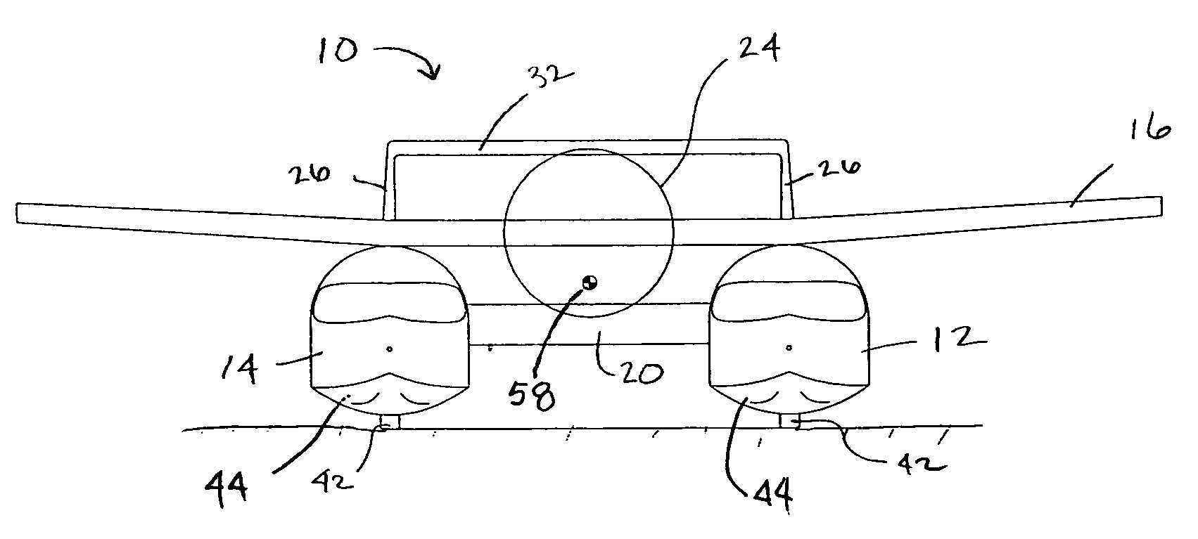 Multi-fuselage aircraft