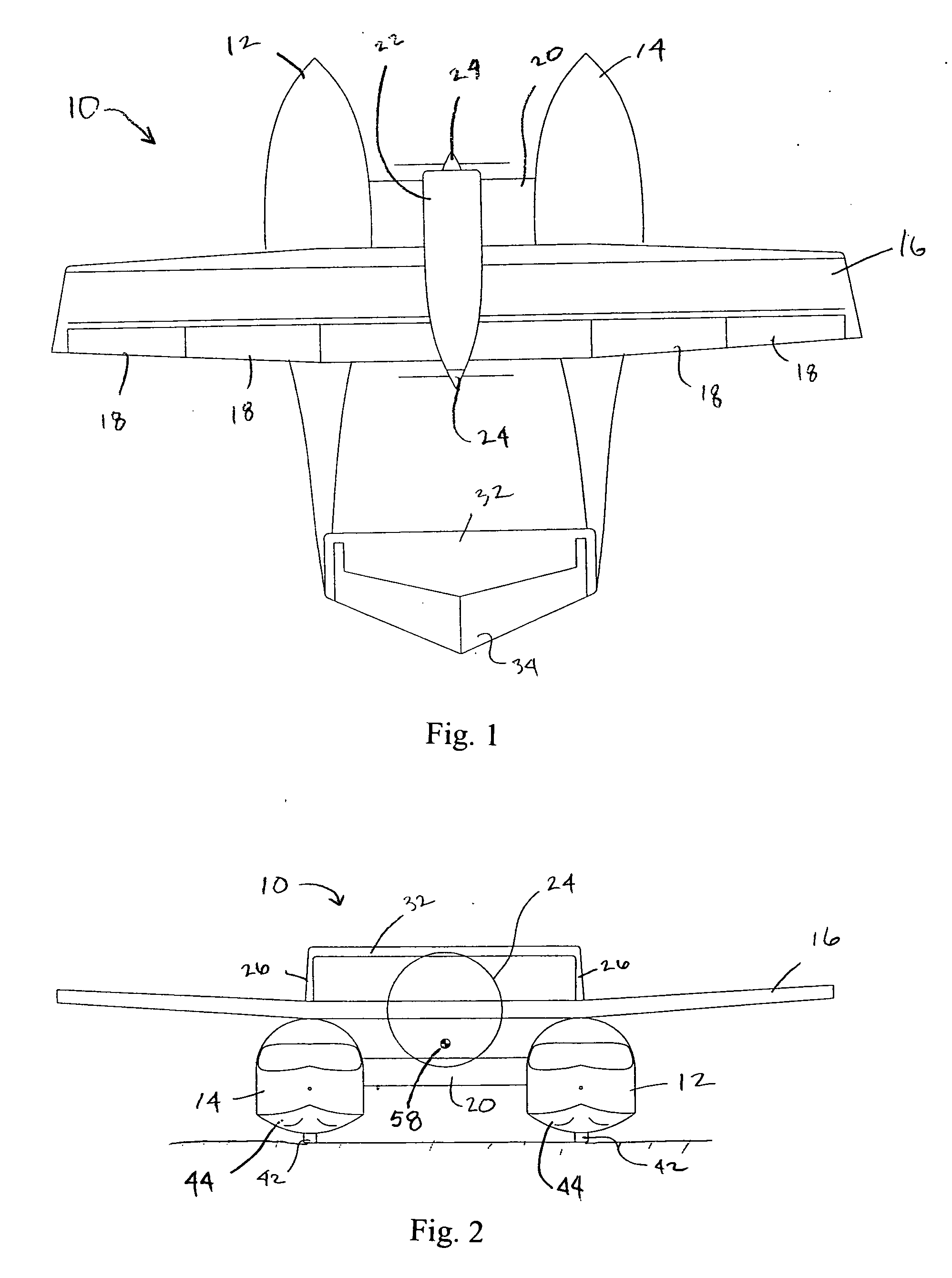 Multi-fuselage aircraft