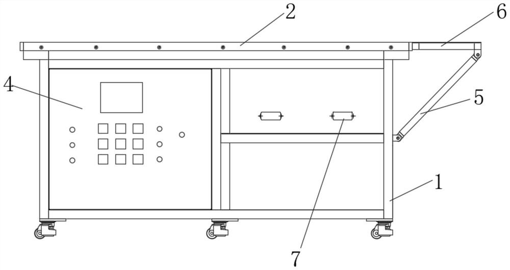 Heating table