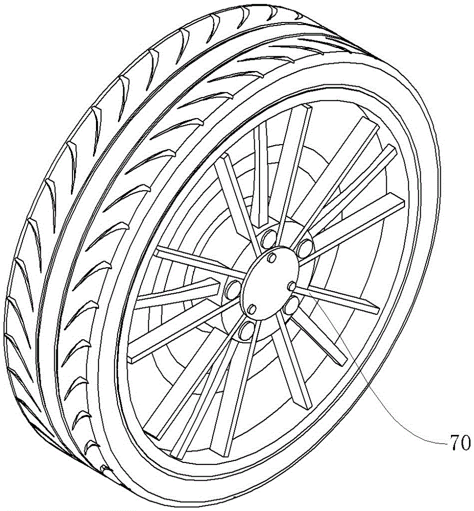 Wheel for amphibious vehicle