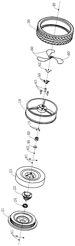 Wheel for amphibious vehicle