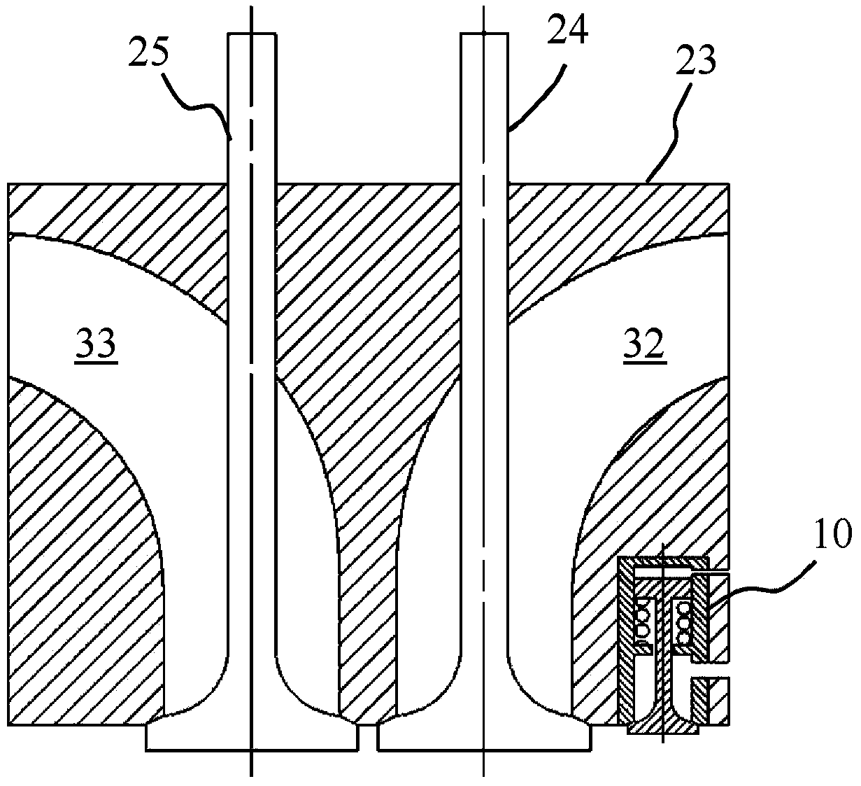 Multi-cylinder piston engine