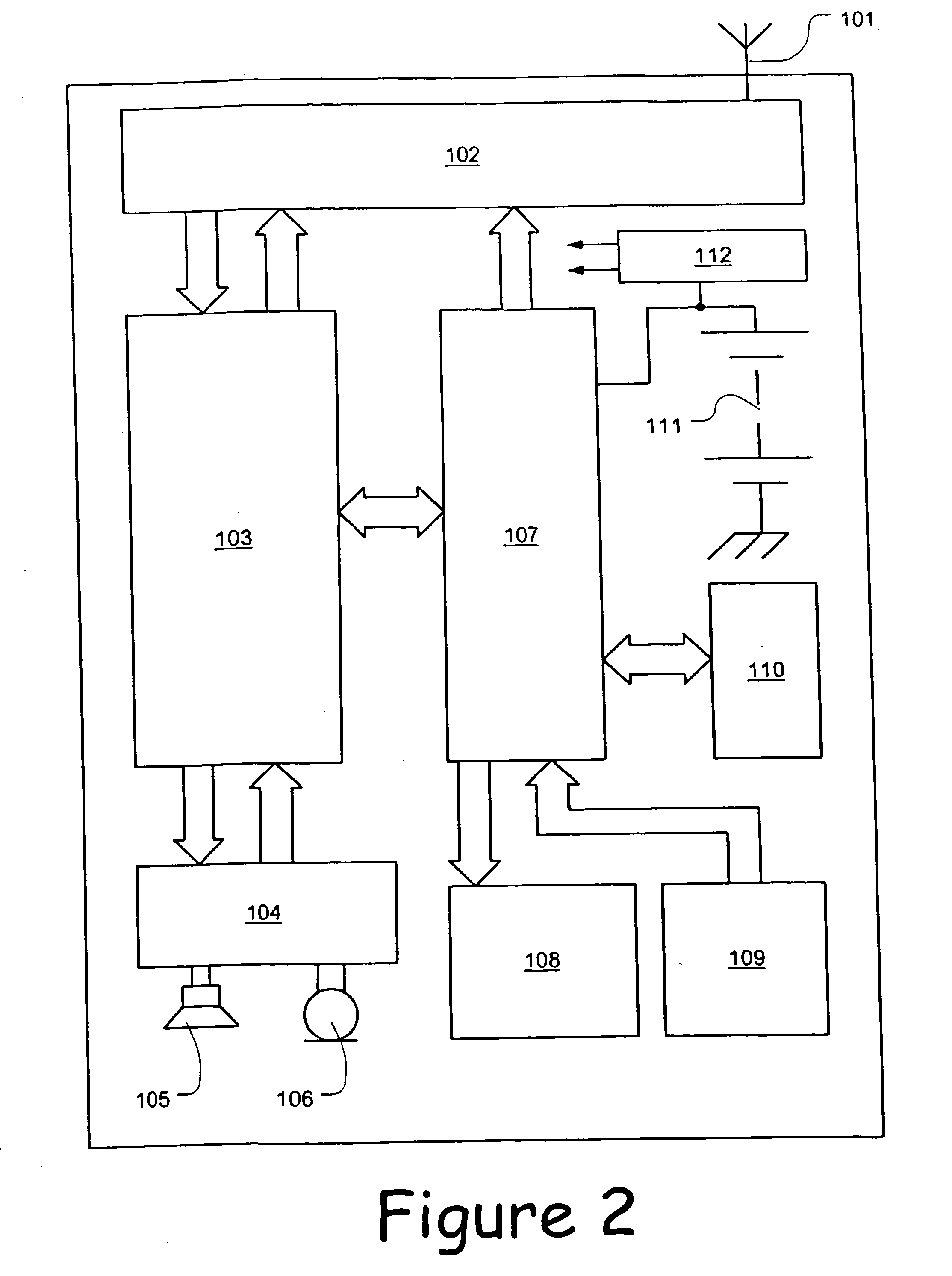 Transmitting interleaved multiple data flows