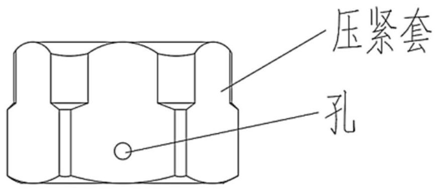 Pipe fitting pressing sleeve perforating machine and using method thereof