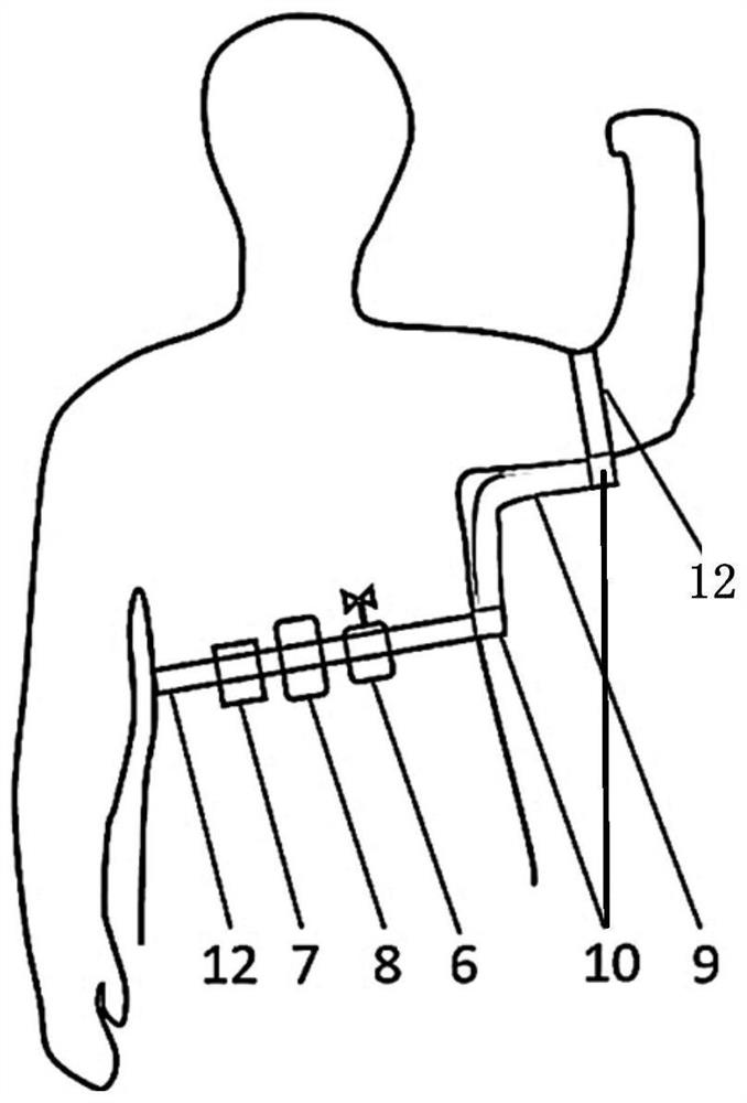 Variable-rigidity wearing system for positive pressure particle congestion