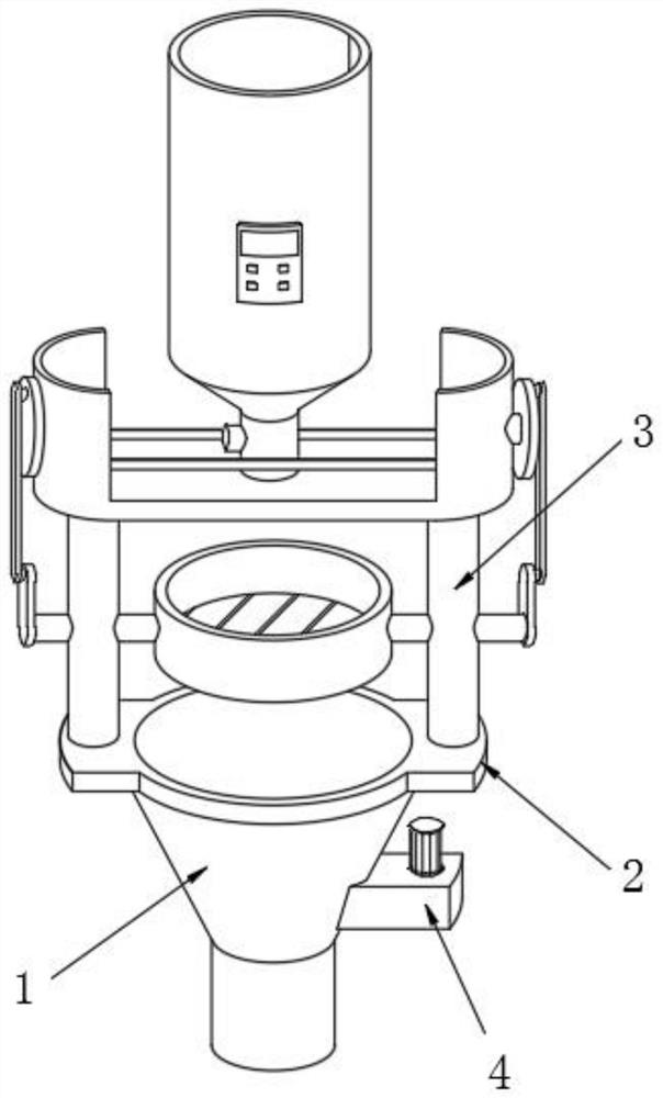 Automatic feeding system of automatic feeding machine for semiconductor device processing