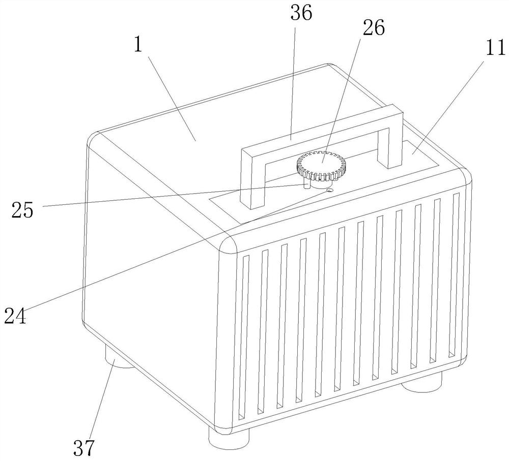 Household indoor air purification device