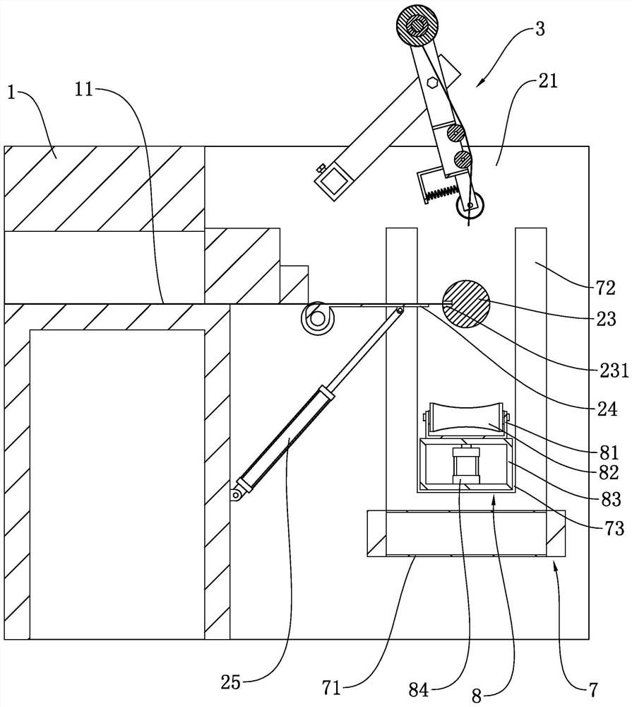 Automatic winding device integrating winding, packing and unloading