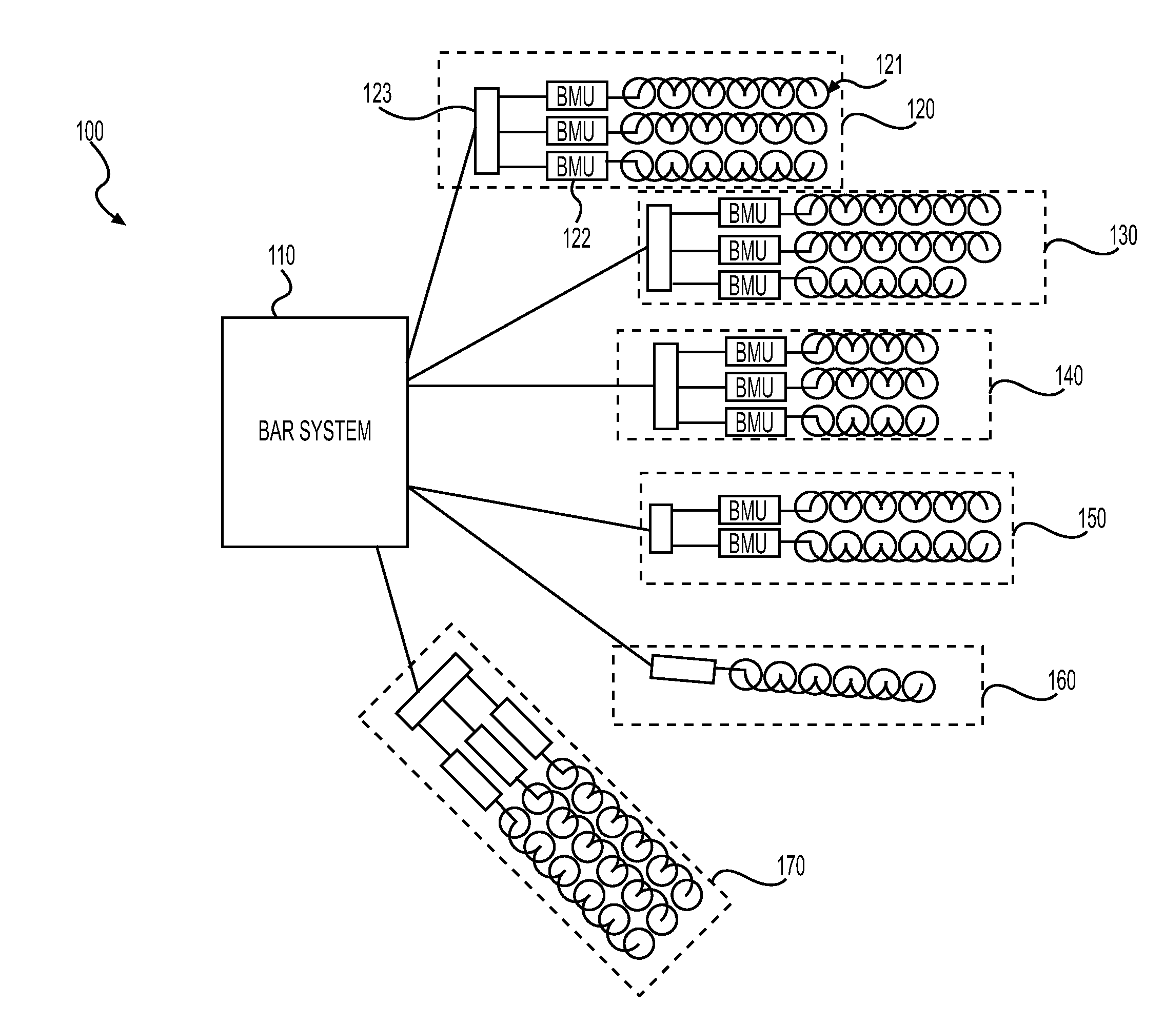 System and method for remote monitoring of battery condition