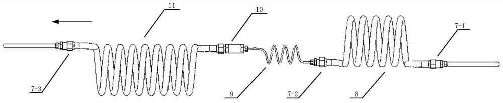 A methanol cracking device