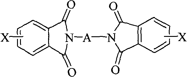 Polythioether ketone imide terpolymer and preparation method thereof