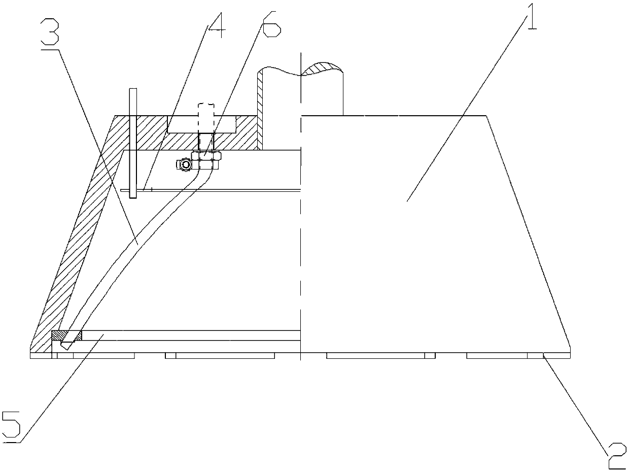 Novel internal cooling grinding abrasive wheel