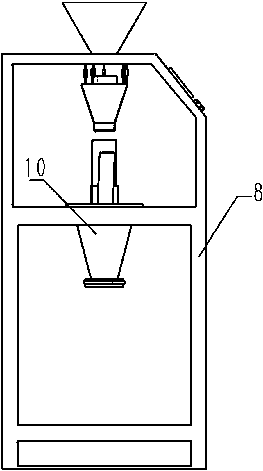 Intelligent color liquid adding operation equipment