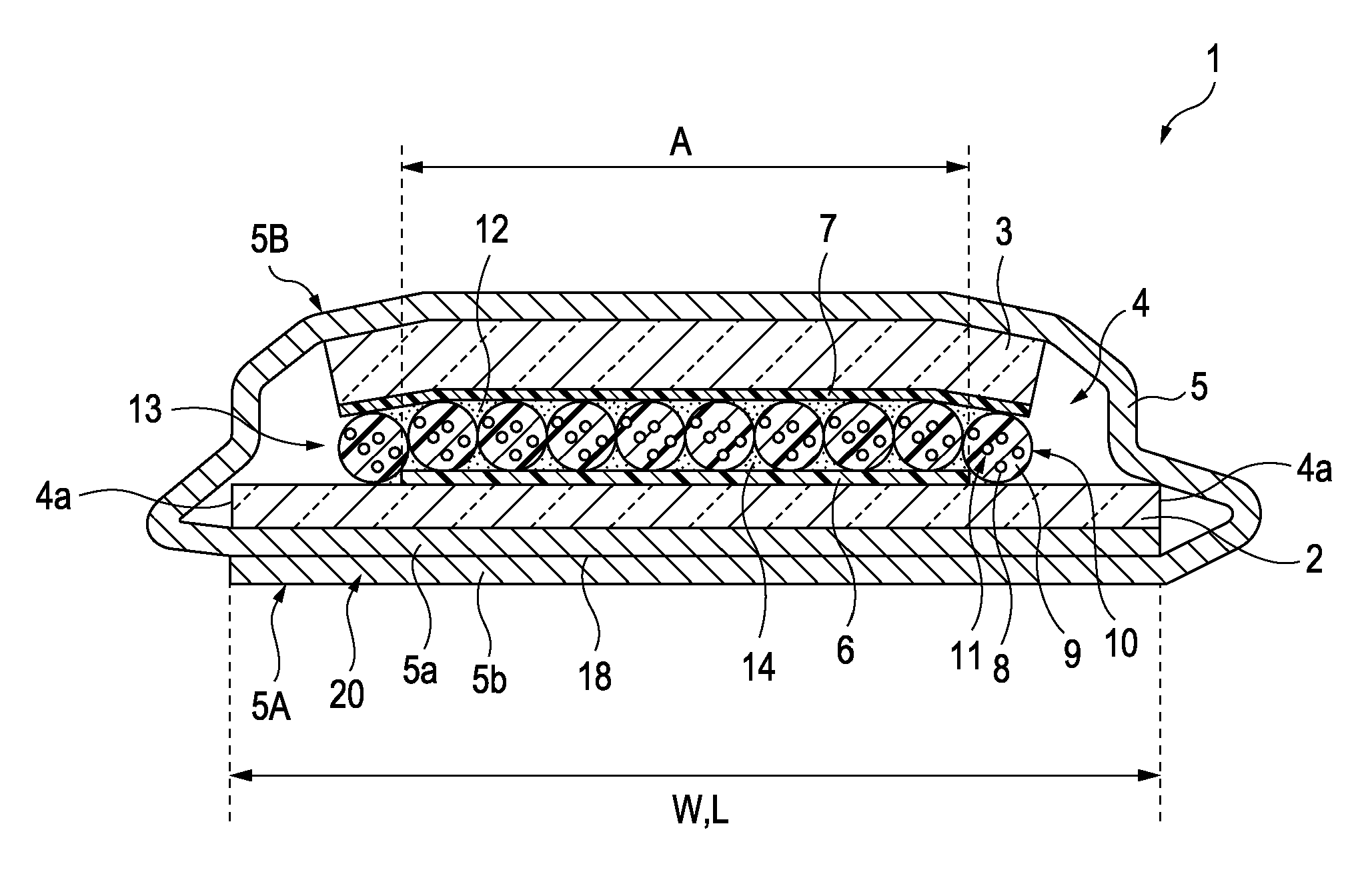 Electrophoretic device, electrophoretic display, and electronic apparatus