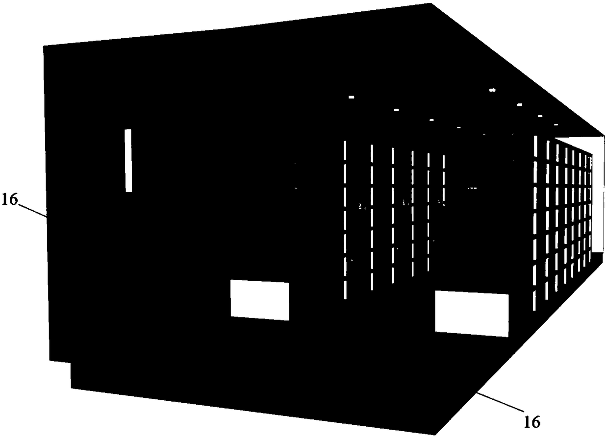 Fire fighting method of container type lithium ion battery energy storage system