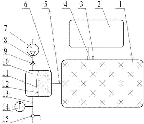 Manual pressure regulating device of medical sub-hypothermia ice blanket