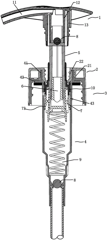 Emulsion pump capable of preventing opening and leakage in transportation process