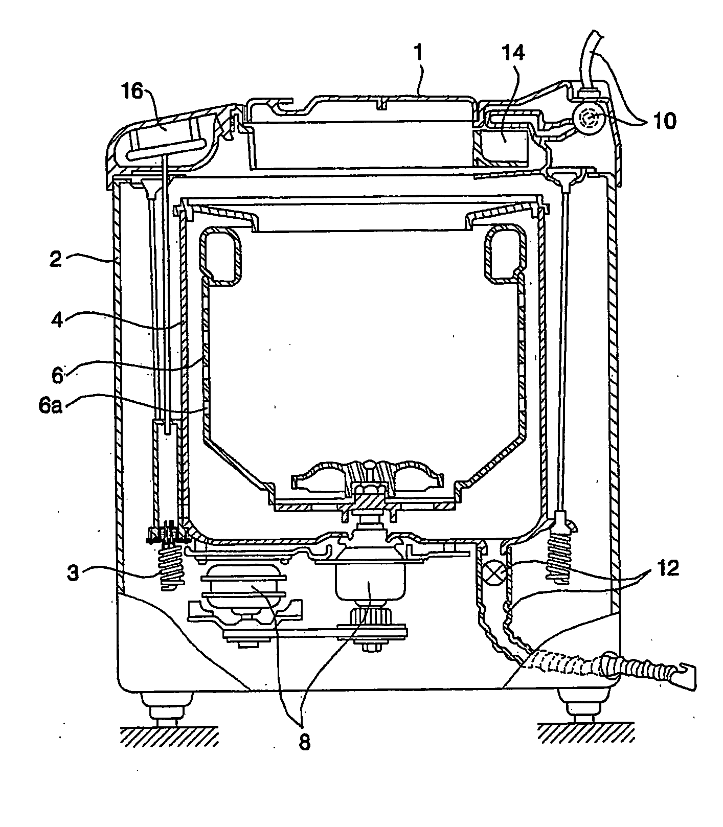 Semi-dry method of washing machine and the ventilating structure, control apparatus for the same