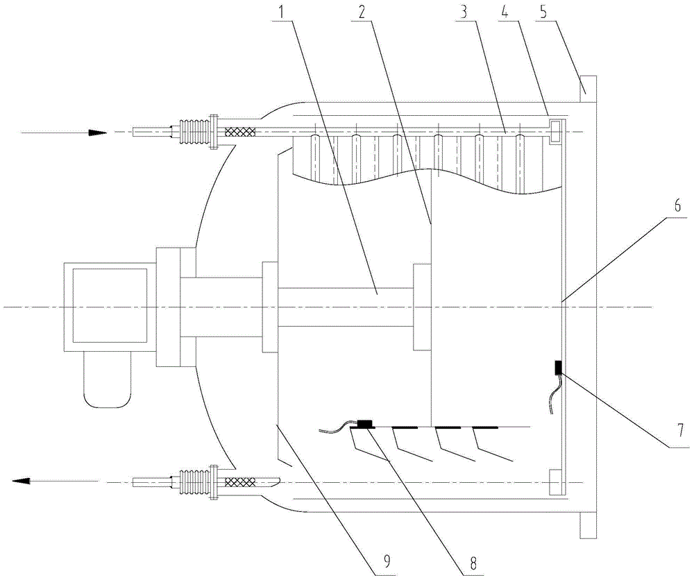 Heavy-calibre cryopump for pumping away xenon