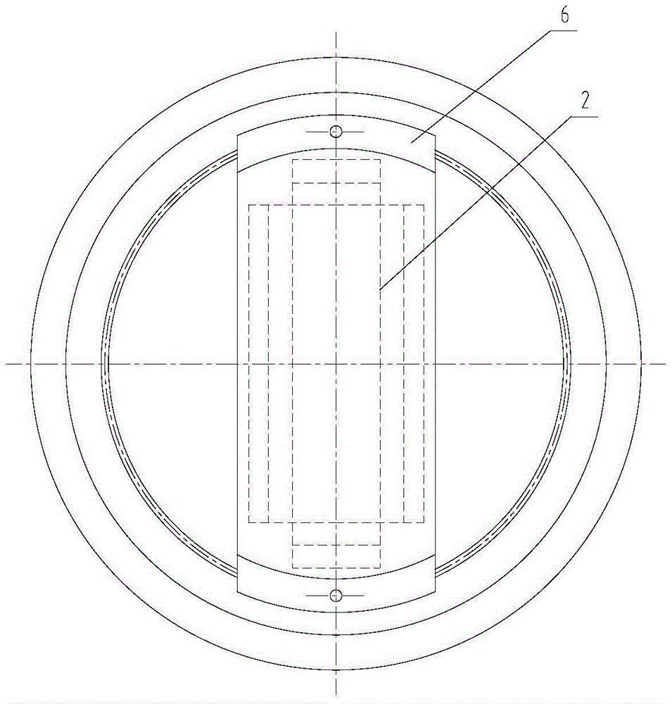 Heavy-calibre cryopump for pumping away xenon