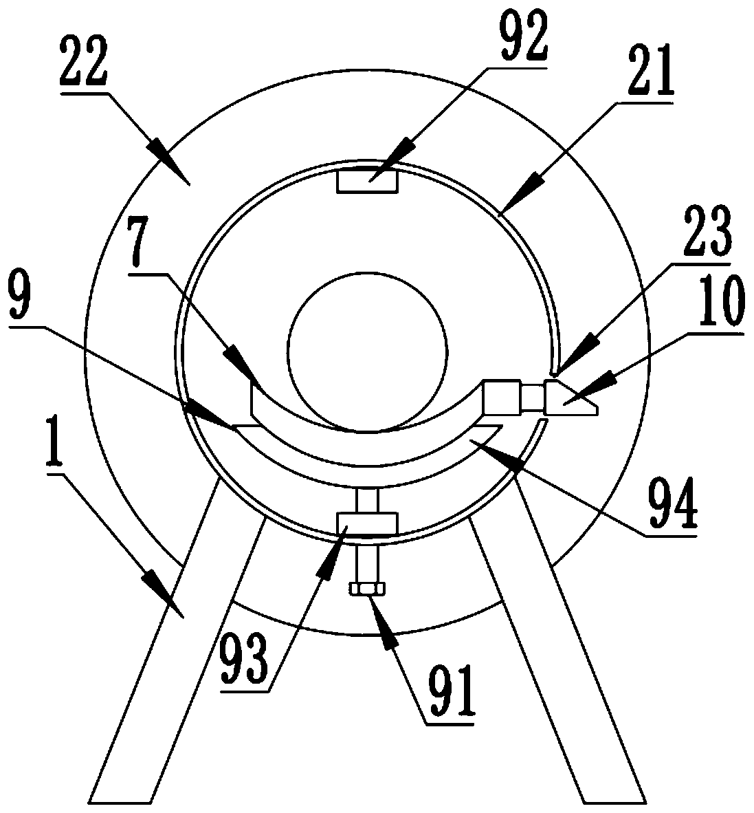 Cable eccentricity detection device