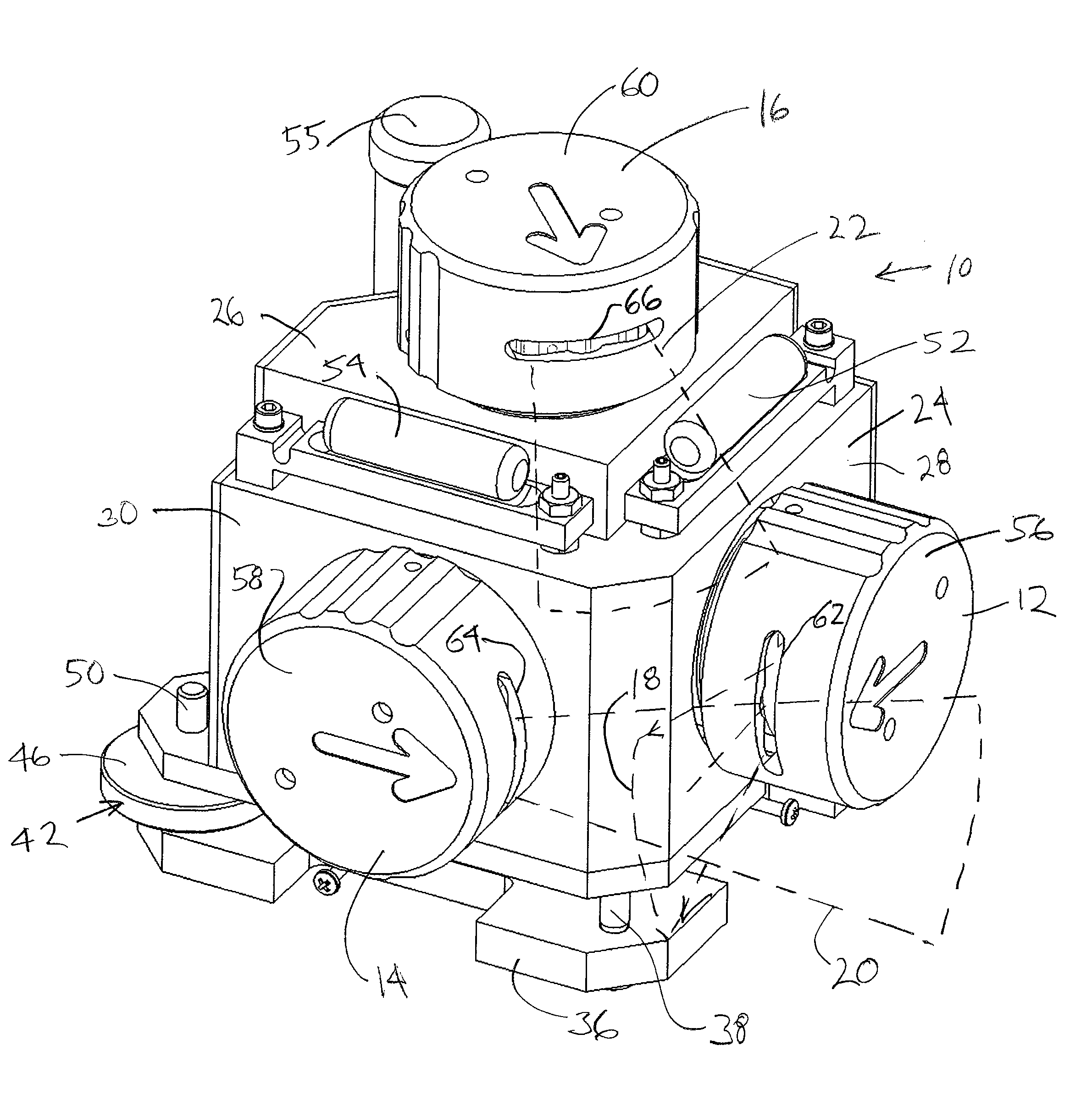 Reference beam generator and method